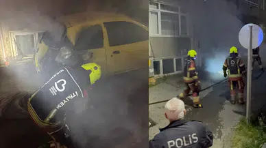 Balıkesir'de araç yangını : Maddi hasar oluştu