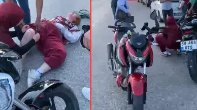 Edirne'de motosikletler çarpıştı : 2 yaralı