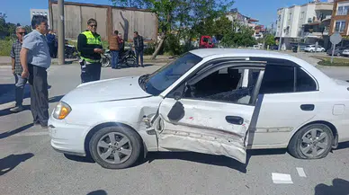 Antalya Manavgat'ta kaza : 1 yaralı