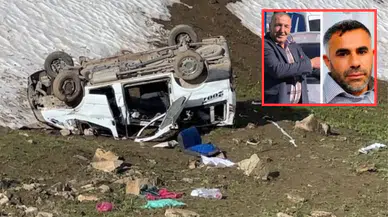 Hakkari'de işçileri taşıyan servis devrildi : Ölü sayısı 2'ye yükseldi