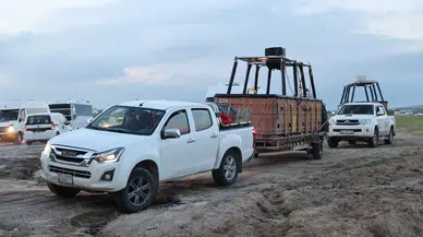 Kapadokya'da hava engeli : Balon turları gerçekleştirilemiyor