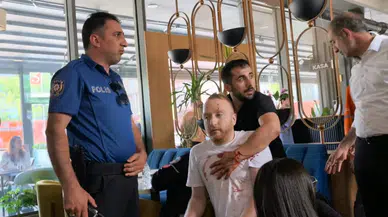 Bursa'da yol kavgası : 1'i polis 5 kişi yaralandı