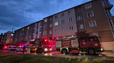 Eskişehir'de bir dairede aspiratör kaynaklı yangın