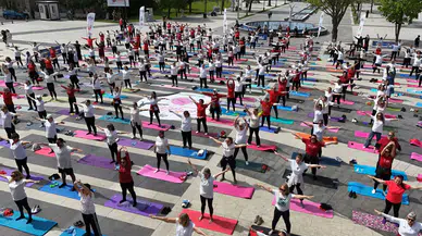 Büyükçekmece'de Dünya Pilates Günü kutlandı