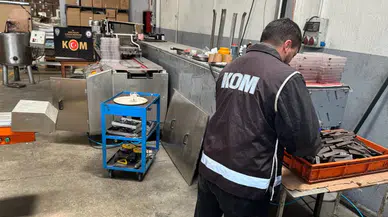 Konya'da kaçakçılık operasyonu : İş yeri mühürlendi