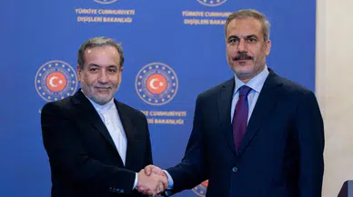 Bakan Fidan, İranlı mevkidaşı Arakçi ile görüştü