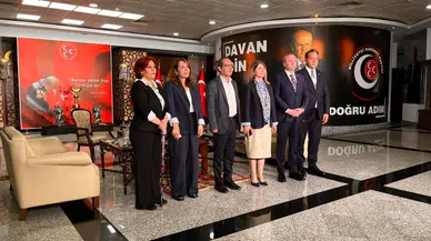 DEM Parti’den MHP’ye bayram ziyareti