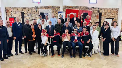 Bodrum'da duygulandıran anlar : Özel bireyler temsili askerlik heyecanı yaşadı