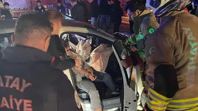 Samandağ'da trafik kazası: 6 yaralı