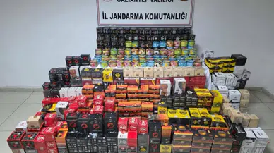 Gaziantep'te kaçakçılık ve uyuşturucu operasyonu : 76 şüpheli tutuklandı