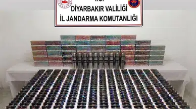 Diyarbakır’da kaçakçılığa büyük darbe : On binlerce ürün ele geçirildi