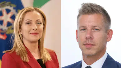 İtalya Başbakanı Meloni ile Macaristan'ın seçilmiş Başbakanı Magyar görüştü
