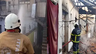 Hatay Reyhanlı'da ev yangını