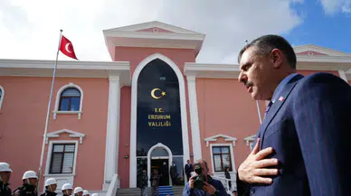 Bakan Çiftçi, Erzurum Valiliği'ni ziyaret etti