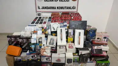 Gaziantep'te kaçakçılık operasyonu: İş yerinde 1,2 milyon liralık malzeme bulundu