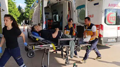 Bursa'da palet fabrikasında feci kaza