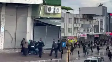 Adana'da kavga : Tekme ve yumruklar havada uçuştu