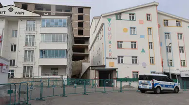 Nevşehir'de istinat duvarı çöken inşaat mühürlendi : 10 daire ve 2 eğitim kurumu boşaltıldı