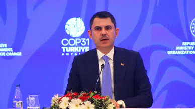 Bakan Kurum, 'Türkiye'nin COP31'e Giden Yolu: Dirençli Şehirler' panelinde konuştu