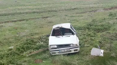 Malatya'da otomobil devrildi : 6 kişi yaralandı