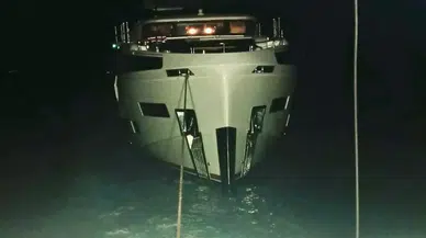 Çanakkale'de tekne sürüklendi : 4 kişi kurtarıldı
