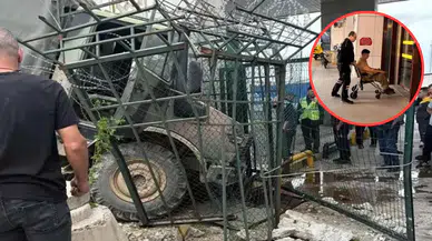Hamzabeyli Sınır Kapısı'nda askeri araç kaza yaptı : 2 yaralı