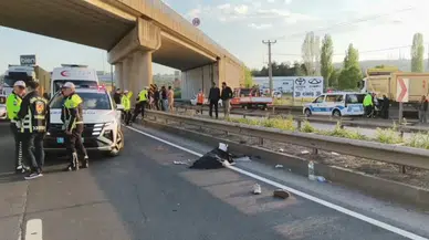 Tekirdağ'da motosiklet bariyerlere çarptı : 17 yaşındaki kız öldü