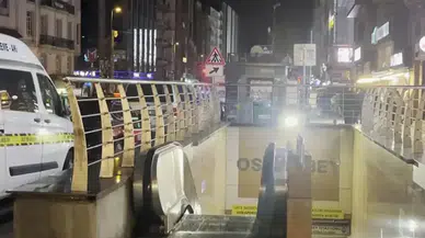 Osmanbey metro istasyonunda raylara düşen genç öldü