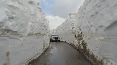 Muş’ta 6 aydır kapalı köy yolu 10 günlük çalışmayla açıldı