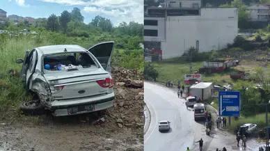 Zonguldak Ereğli'de kaza : 6 kişi yaralandı