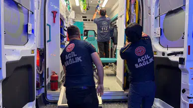 Adıyaman'da kaza : Motosiklet tarlaya yuvarlandı, 2 yaralı