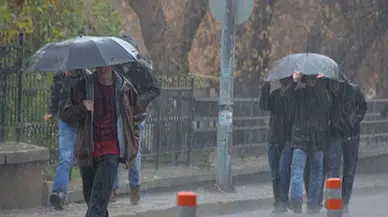 Sağanak ve gök gürültülü yağış dalgası geliyor !