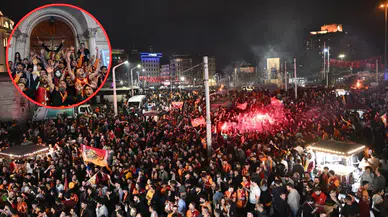 Galatasaray’ın 26. şampiyonluğu İstanbul’da coşkuyla kutlandı