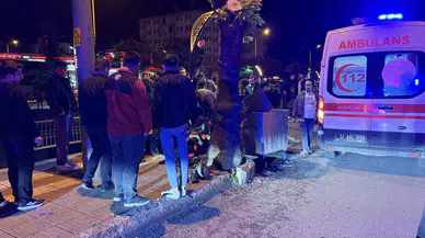 Kastamonu'da motosiklet otomobile çarptı, sürücü yaralandı