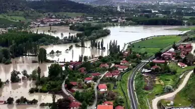 Tokat'ta Almus Barajı'nda taşkın riski oluştu