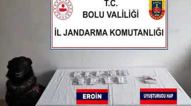 Bolu'da durdurulan bir araçta 28 gram eroin ele geçirildi