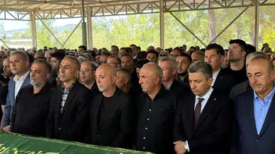 Mevlüt Çavuşoğlu'nun kardeşi son yolculuğuna uğurlandı