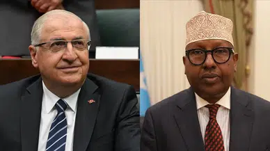 Milli Savunma Bakanı Güler, Somali Savunma Bakanı Fiqi ile bir araya geldi