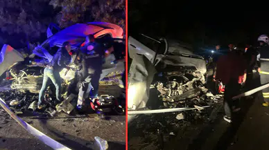 Burdur'da zincirleme trafik kazası : 3 ölü, 6 yaralı