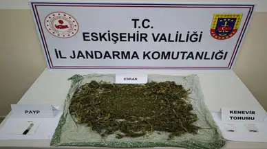 Eskişehir'de uyuşturucu operasyonu : 465 gram esrar ele geçirildi