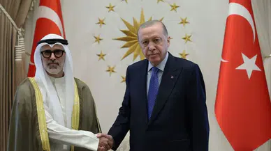 Cumhurbaşkanı Erdoğan, Kuveyt Dışişleri Bakanı Sabah'ı kabul etti
