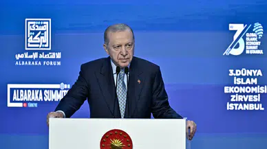 Cumhurbaşkanı Erdoğan 3. Küresel İslami Ekonomi Zirvesi'nde konuştu