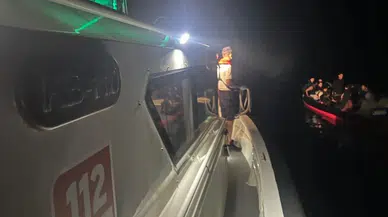 Bodrum açıklarında 26 düzensiz göçmen kurtarıldı