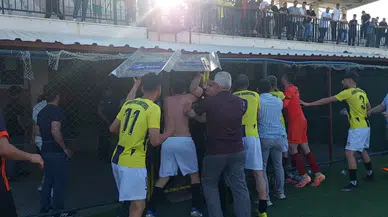 Şanlıurfa'da şampiyonluk maçında kavga