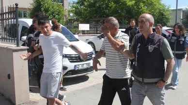Konya'da sahte altın operasyonu : 5 şüpheli adliyede
