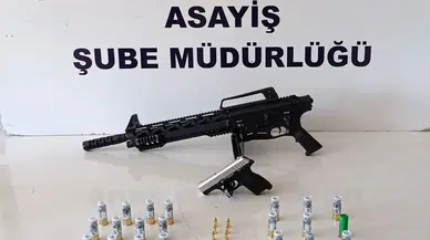 Gaziantep’te silahlı saldırı şüphelisi tabanca ve tüfekle yakalandı
