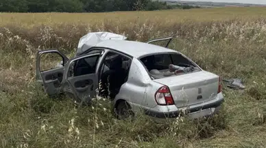 Edirne'de trafik kazası : 4 kişi yaralandı