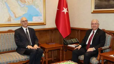 Bakan Güler, Mısır Büyükelçisi El Şeyh ile bir araya geldi
