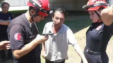 'Anne-babam su giderine düştü' ihbarı ekipleri harekete geçirdi