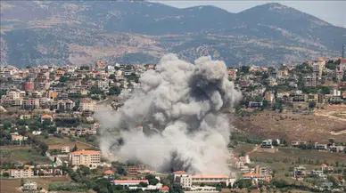 İsrail Lübnan’a saldırdı : Baalbek’te 1 kişi hayatını kaybetti